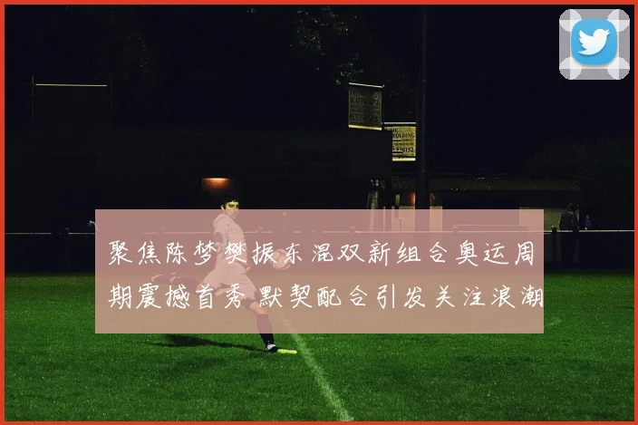 聚焦陈梦樊振东混双新组合奥运周期震撼首秀 默契配合引发关注浪潮